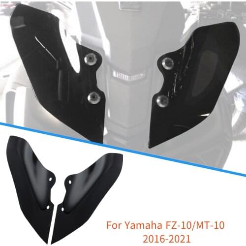 MT10 Upper Headlight Screen Motorcycle Windscreen Wind Deflector Windshield Side Panel Cover For Yamaha FZ-10 MT-10 2016-2021
