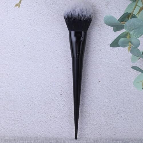 Waylike 1 Piece Synthetic Hair Highlight Blusher Makeup Brush Long Handle Single Makeup Brush Tool