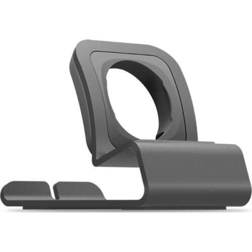 Aluminum Charge Stand Holder Station Dock Mount for Apple Watch Series 1/2/3/4 42mm 38mm 40mm 44mm Charger Cable