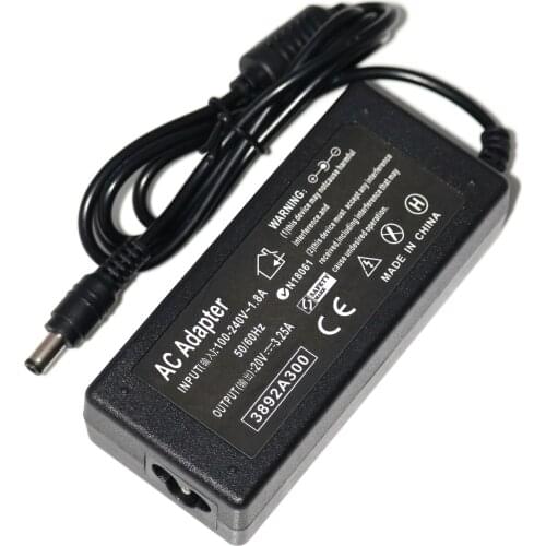 65W 20V 3.25A Laptop Charger Adapter Power Supply for Lenovo G570 B570 B575 G575 B470 IdeaPad N585 N580 P500 Z580 Z585 N586