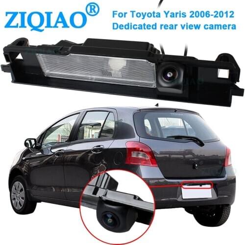 ZIQIAO for Toyota Yaris 2006 2007 2008 2009 2010 2011 2012 HD Night Vision Rear View Camera HS003