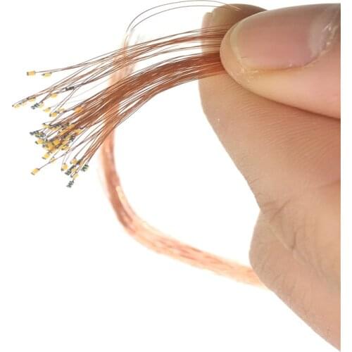 10pcs/Lot 0402 SMD Train HO N OO Scale Pre-Soldered Wires 20cm In Diy Model Toy Building Diorama