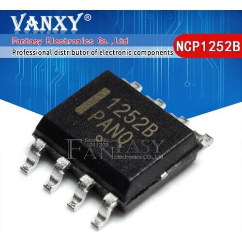 5pcs NCP1252BDR2G SOP8 NCP1252 SMD NCP1252BDR 1252B NCP1252ADR2G NCP1252A
