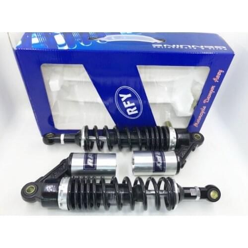 330mm Motorcycle Shock Absorber Rear Suspension for HONDA SUZUKI GSX750 CB400 xjr400 cx500 TRX250R 450R 400ER Black + silver