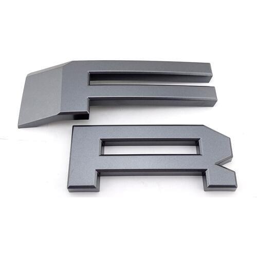 Car Truck Raptor Style Grille Grill Letters Emblem Badge F&R F R for Ford F150 F-150 2015-2017