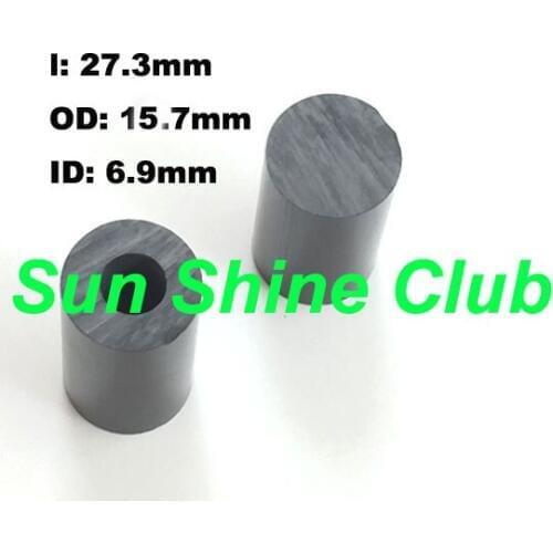 Free shipping 3pcs/lot 15.7mm Original JUMA Tube Ferrules Black Professional Billiards Pool Jump Cue Stick ROD ferrules