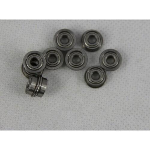 Cost performance MF128ZZ size 8x12x3.5mm GCr15 material Miniature Mini Bearing Flanged Flange Deep Groove Ball Bearing