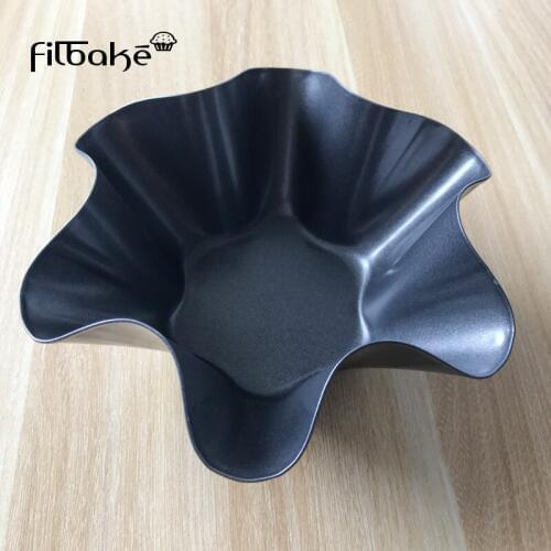 FILBAKE Cake Pan Baking For Cake Tools Baking Mould Tool Round Fluted Tube Cake Pan Tin Floral Molds Bakeware