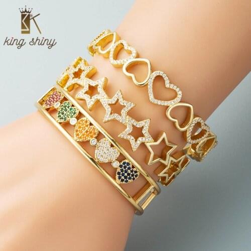 King Shiny Rigid Bracelets