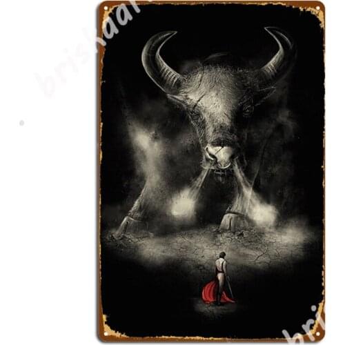 Matadors Match Metal Signs Plates Party Funny Wall Cave Tin sign Posters