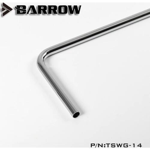 Barrow Metal Tube ( ID12mm + OD14mm )( ID14mm + OD16mm ) + ( Length 480mm+150mm ) Brass Pipe Surface Electroplating Cooling Tube