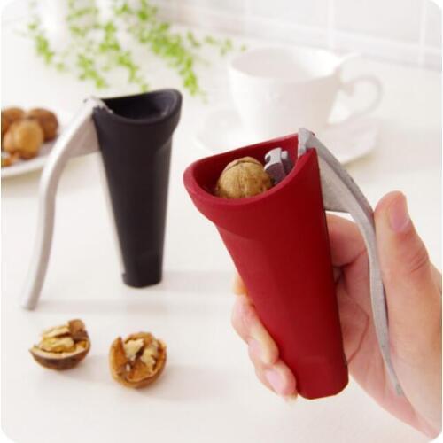 Multifunctional Walnut Folder 2 Colors Aluminum Alloy Walnut Pecornut Clip Nut Crackers