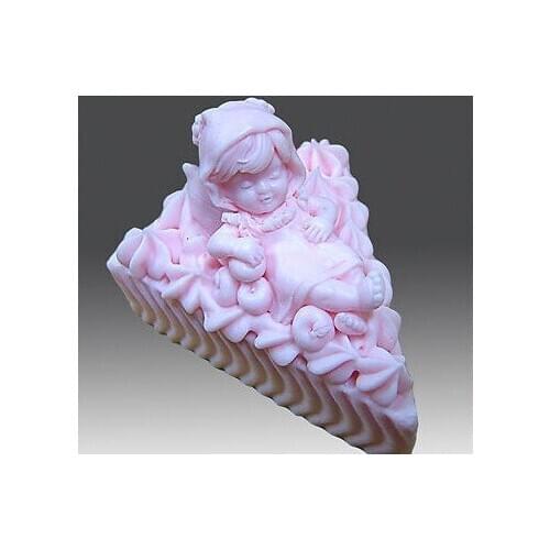 Handmade Soap Silicone Mold Animal Candle Molds Polymer Clay sunny girl