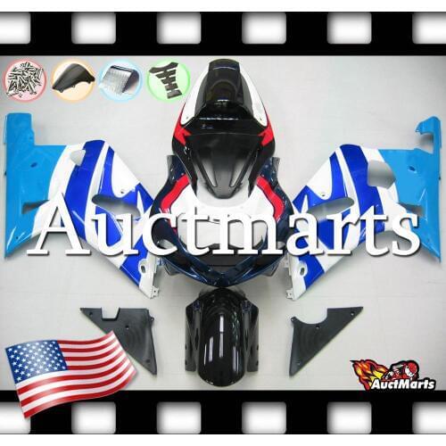 For Suzuki GSXR 600 GSX-R600 K1 01 02 03 2001 2002 2003 Fairing Bodywork (P/N:2a23)