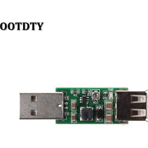 OOTDTY DC-DC USB 5V to 6-15V Step-Up Boost Converter Voltage inverters Module Adjustable Output DC 6V 7V 8V 9V 12V