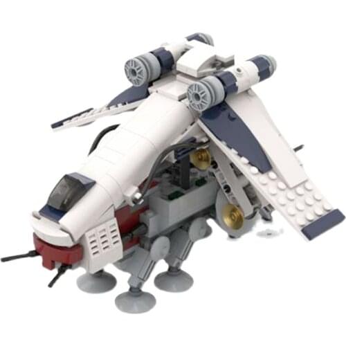 Planet Spaceship Series Republic Gunboat Fighting Blocks Model Toy Boy Birthday Gift Support Drop Shipping