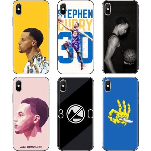 Silicone Phone Case For Huawei P30 P40 P20 P7 P8 P9 P10 Lite Plus Pro 2015 2016 2017 Mini basketballer-Stephen-C-Curry