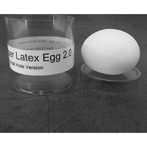 Super Latex Egg 2.0 - Small Hole Version(1pc/case) Magic Tricks Real-looking Egg Magia Stage Illusions Gimmick Accessores Funny