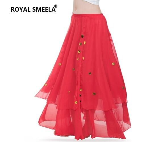 Belly Dancing Clothes Professional Belly Dancing Skirts Wrapped Skirt Lace Women Belly Dance Skirts Big Pendulum Skirt D-0702