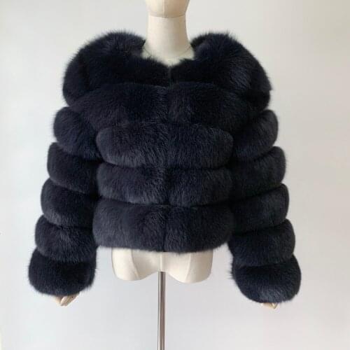 2021 Winter Women Real Fox Fur Coat Natural Fox Fur Coat New Raccoon Real Fur Jacket Women Winter Natural Fur Vest Jacket