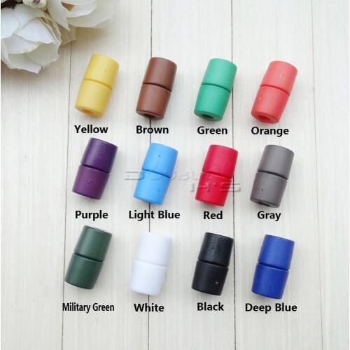 100pcs/lot Colorful Plastic Lanyard Safety Breakaway Pop Barrel Connectors For Paracord
