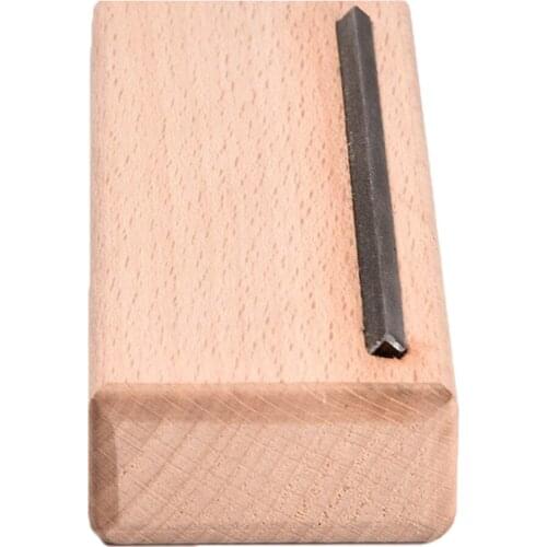 45° Guitar Fret End Bevel Luthier Professional Repair Tools Hard Maple