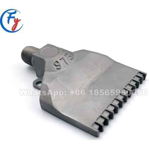 973 air knife nozzle with flexible metal coolant hose, Adjustable 973 wind jet air knife nozzle air nozzles