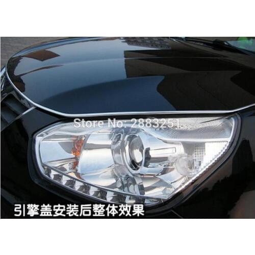 3M Car accessories Automotive air conditioning U Style decoration strip for Toyota corolla rav4 Yaris prius hilux verso styling