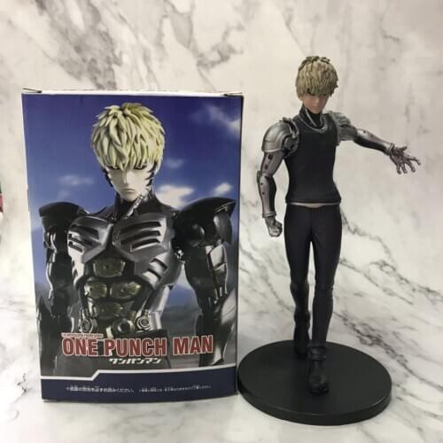 Anime DXF Punch Man Character Genos Super PVC Action Figure Collectible Model Toys Gift