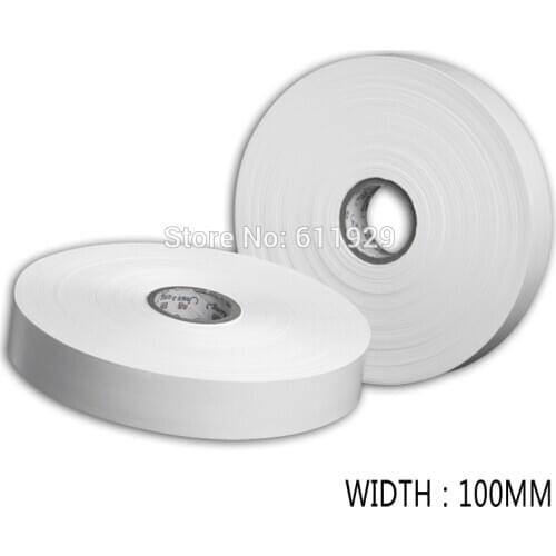 Free shipping blank width 10CM nylon tape/customize clothing care label/garment printed tags/blank tape/non-woven fabric/ribbon