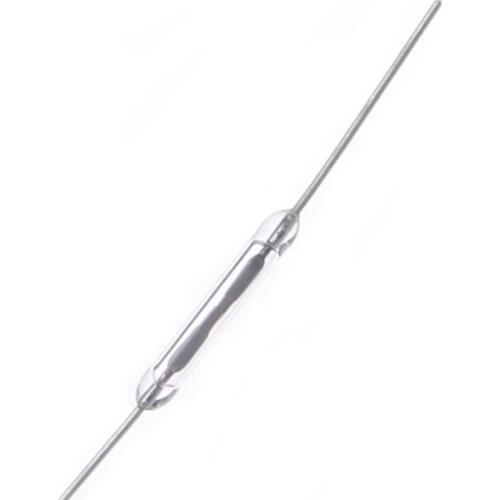 10 Pcs 2x14mm Reed Switch Normally Open Magnetic Induction Switch Electromagnetic N/O