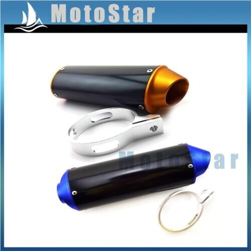 38mm Exhaust Muffler For 50cc 110cc 125cc 150cc 160cc Atomik TTR SSR XR CRF KLX Thumpstar Pit Dirt Bike Motorcycle