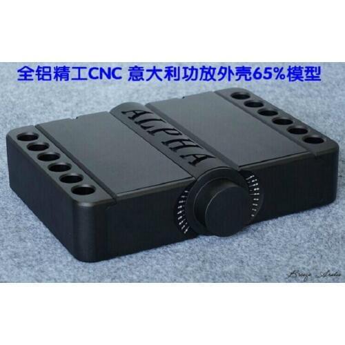 BRZHIFI Italian CNC machining aluminum case for class A power amplifier 65% size