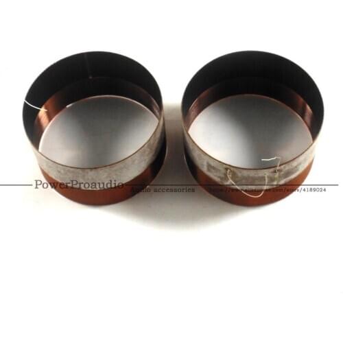 2pcs Hiqh Quality 76.2MM Bass Voice Coil Fit For TD1273 Subwoofer Speaker 8OHM IN / OUT