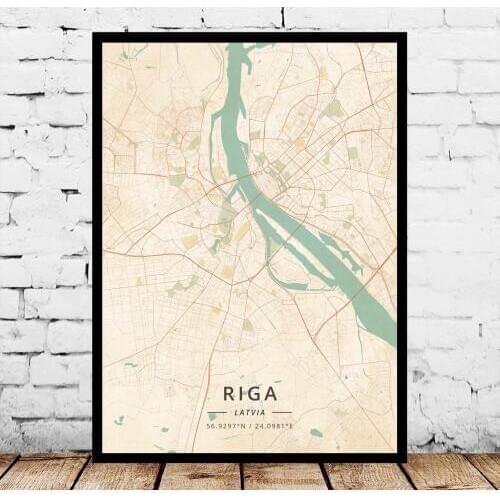 Riga Latvia Poster
