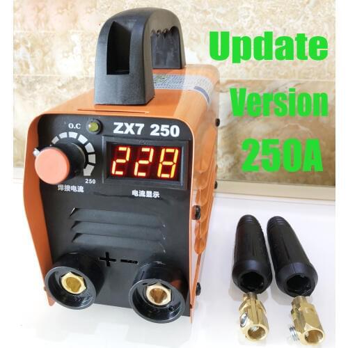 Free shipping IGBT ARC 10-250A Welder Inverter Welding machine IGBT MMA ARC ZX7 welding machine Easy weld electrode Arc Welder