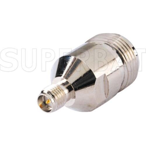 Superbat SMA-N Adapter RP-SMA Jack Female (male pin) to N Jack Female Straight Connector