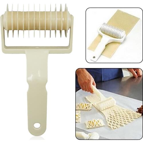 High Quality Large Size Cookie Pizza Pie Roller Cutter Pastry Baking Tools Bakeware Embossing Dough Cutter Craft Cooking Tools