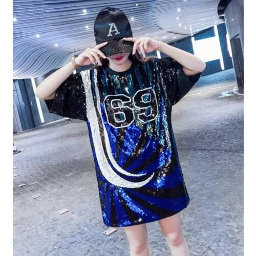 High Street Straight Geometric Short Embroiderymini Casual Fashion Sexy Black Plus Size Women Club Party Coctail Dress