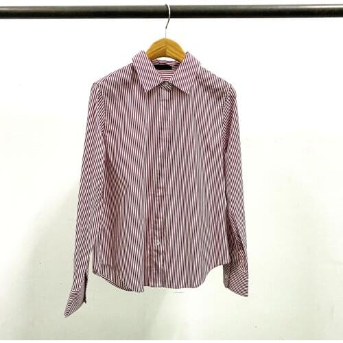 ZHUISHU Women's Striped Shirts