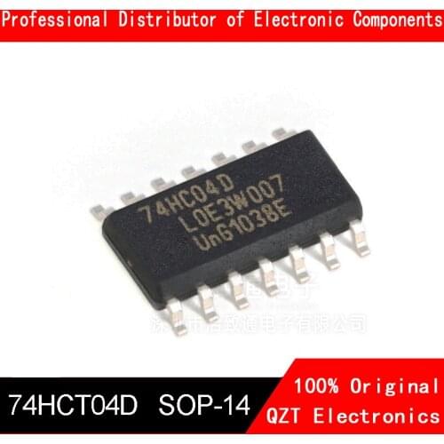10pcs 74HCT04D SOP14 SN74HCT04DR SOP 74HCT04 HCT04 SOP-14