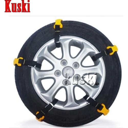 10X Car Wheel Snow Chains For BMW E46 E39 E90 E60 E36 F30 F10 E34 X5 E53 E30 F20 E92 E87 M3 M4 M5 X5 X6 Accessories