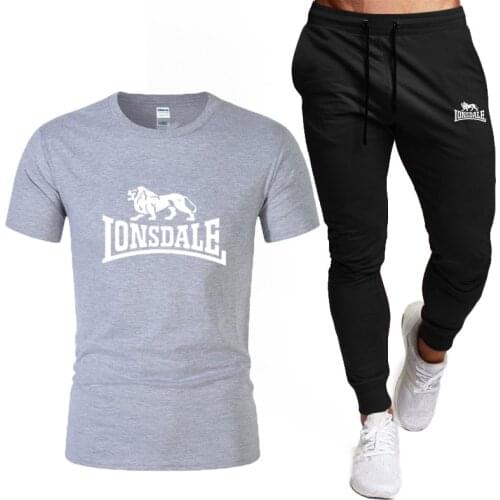 2021 Spring And Summer Mens Personality Printed T-Shirt-Super Casual SportsTrousers