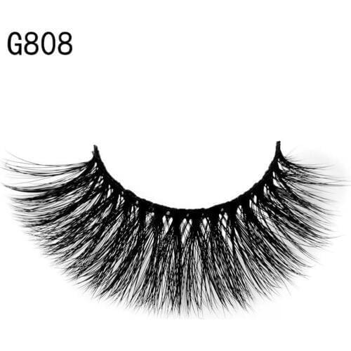 Professional Beauty 5 Pairs 3D Natural Thick False Eyelashes For Facial Decoration Beauty Tools