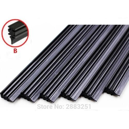 Free shipping Car Wiper Blade Insert Rubber strip(Refill) for lada granta vesta priora Largus Niva Datsun Rover car accessories
