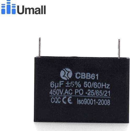 CBB61 6uF 450V Gas Generator Running capacitor