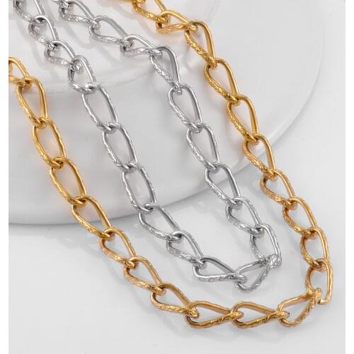 New Style Necklace Stainless Steel Personality Mens And Womens Chain Fashion High-Quality Jewelry