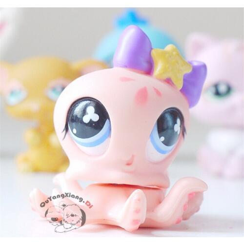 CW026 Pet Shop Animal Pink octopus doll action Figure