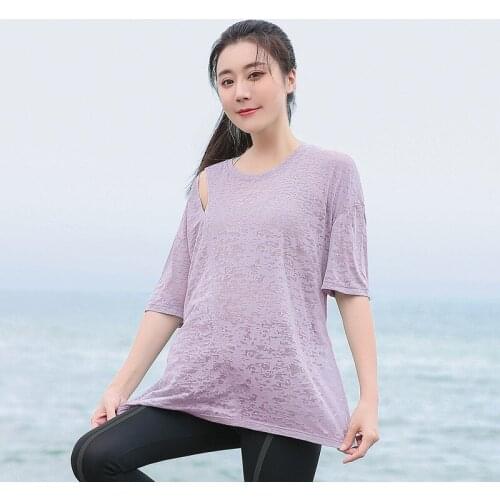 4XL Summer Women Sport Shirts Quickly Dry Short Sleeve Sweatshirt Running Jogger Fitness Gym Workout Casual Shirt Sportswear