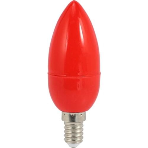 Hot LED Candle Light Candle Light Bulbs Red Fortune Lamp God Lights Energy Saving Candle Lights,E14